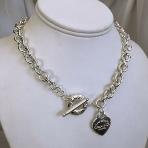 20" Return to Tiffany Heart Toggle Necklac…
